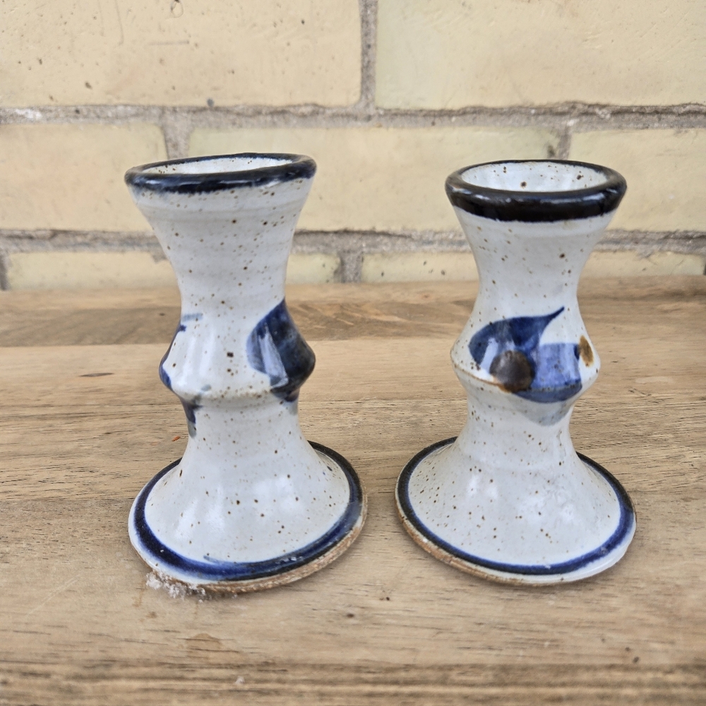 Pottery Candle Holders